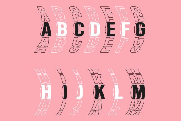 Pipeline Font PNG with transparent background - Preview 1