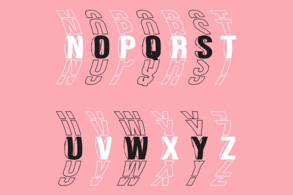 Pipeline Font PNG with transparent background - Preview 2