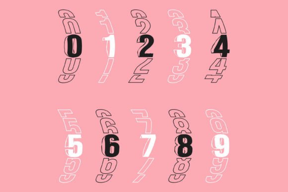 Pipeline Font PNG with transparent background - Preview 3