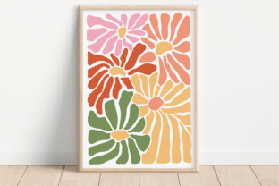 Retro Groovy Flowers SVG PNG Graphic by CheriShic · Creative Fabrica