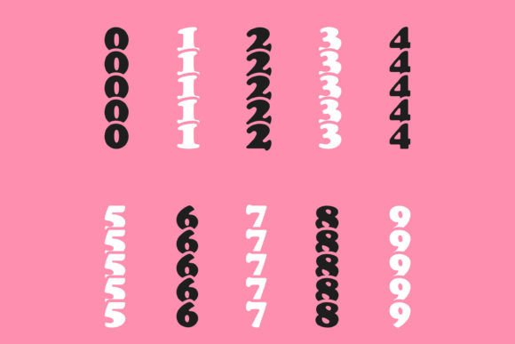Retrospect Font PNG with transparent background - Preview 3