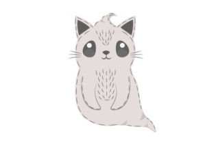 Halloween Cat Ghost SVG Cut file by Creative Fabrica Crafts · Creative ...