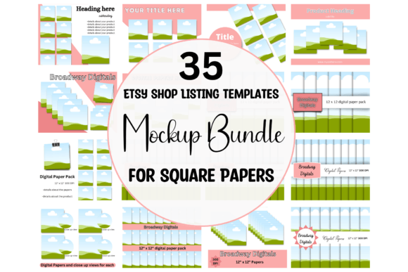 Square Flyer Mockup Graphic by bimockups · Creative Fabrica