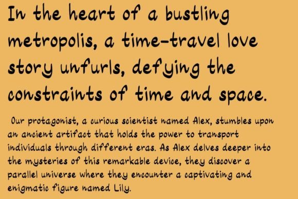 Alani Font - Preview 3