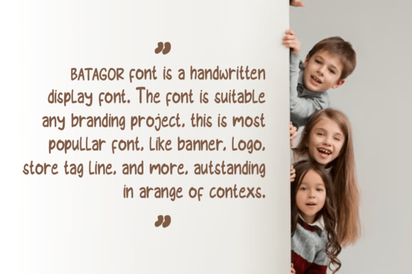 Batagor Font - Preview 2
