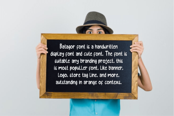 Batagor Font - Preview 3