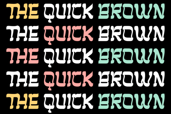 Bienug Font - Preview 1