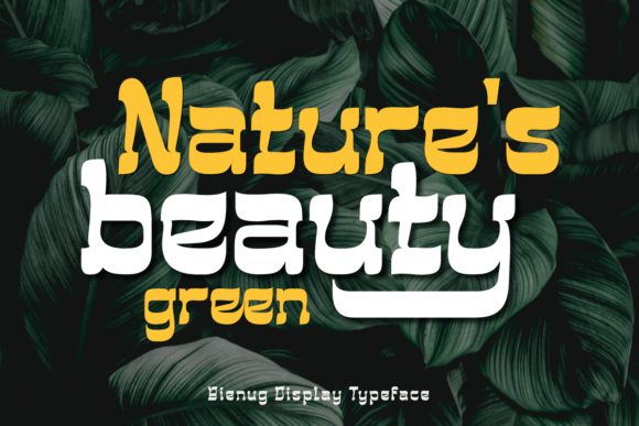 Bienug Font - Preview 4
