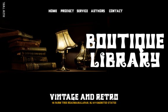Billow Twril Font - Preview 6
