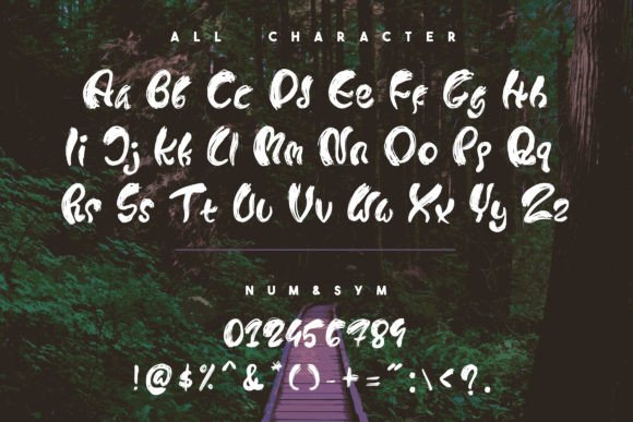 Bridge of Myth Font - Preview 2