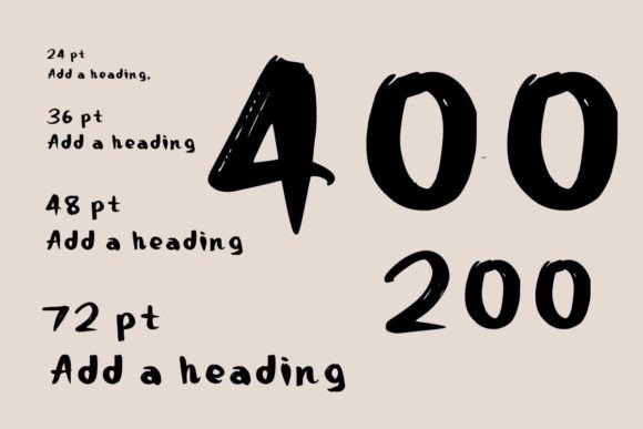 Cache Font - Preview 2