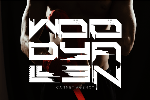 Cannet Agency Font PNG with transparent background - Preview 5