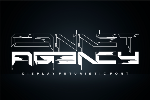 Cannet Agency Font PNG with transparent background - Preview 6