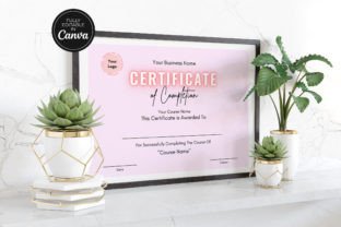 Certificate Completion Template Graphic by SnapyBiz · Creative Fabrica