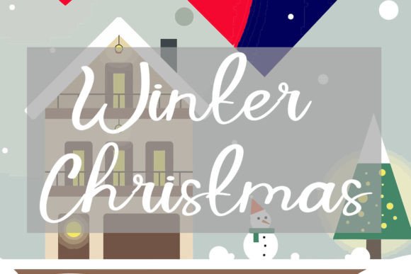 Christmas is Coming Font - Preview 1