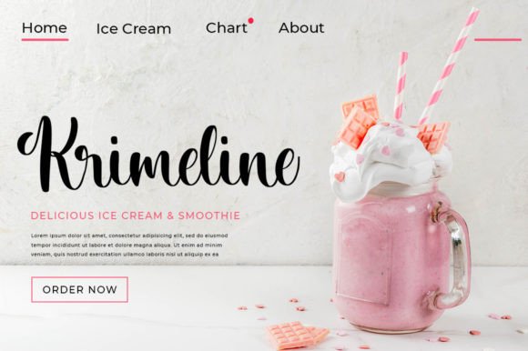 Clinomania Font PNG with transparent background - Preview 3