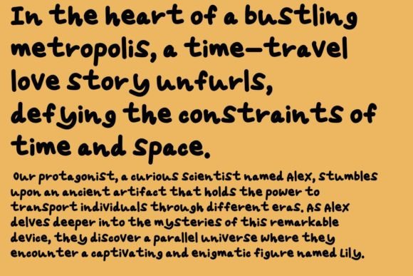 Clio Font - Preview 3