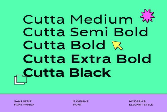 Cutta Font - Preview 1