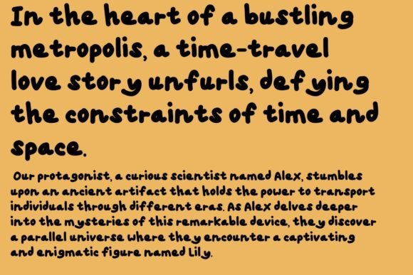 Dalton Font - Preview 2