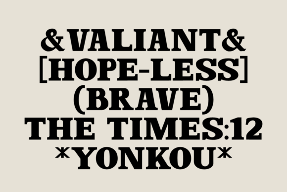 Dominant Youth Font - Preview 4
