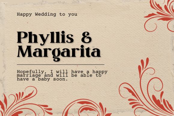 Flourish Font - Preview 3
