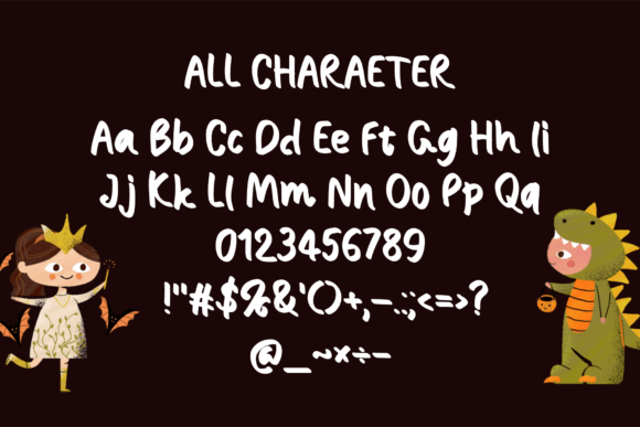 Ghostly Font - Preview 3