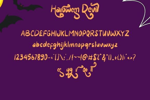 Halloween Devil Font - Preview 5