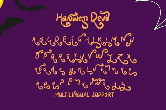 Halloween Devil Font - Preview 6