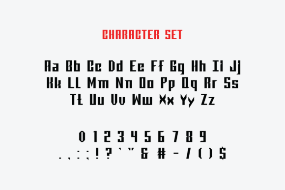 Hardline Font - Preview 1