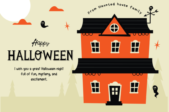 Haunted House Font - Preview 3