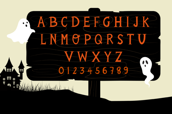 Haunted House Font - Preview 4