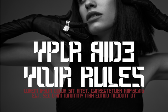 Intently Created Font PNG with transparent background - Preview 5