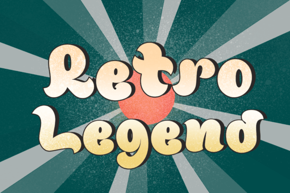 Larva Legend Font PNG with transparent background - Preview 3