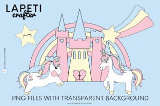 Magical Unicorn Clipart Png for Cricut Graphic by lapeticrafter ...