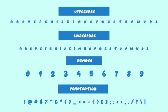 Mister Bubble Font PNG with transparent background - Preview 4