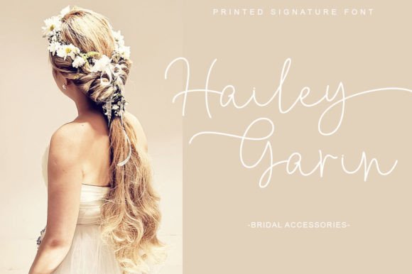 Printed Signature Font PNG with transparent background - Preview 4