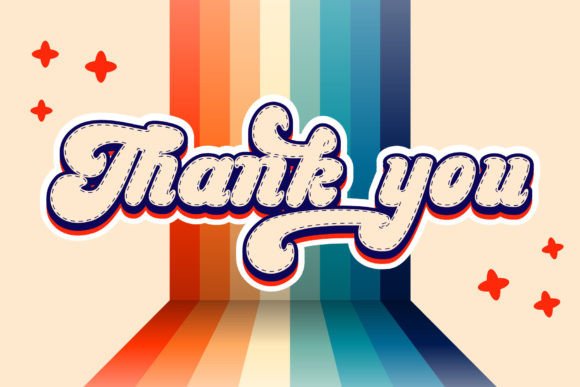Retro Stitch Font font preview - 5