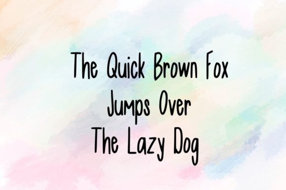Slim and Trim Font PNG with transparent background - Preview 1