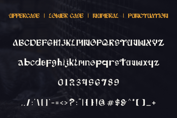 And Tafusy Font - Preview 3