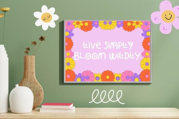 Bloom in the Hope Font - Preview 3