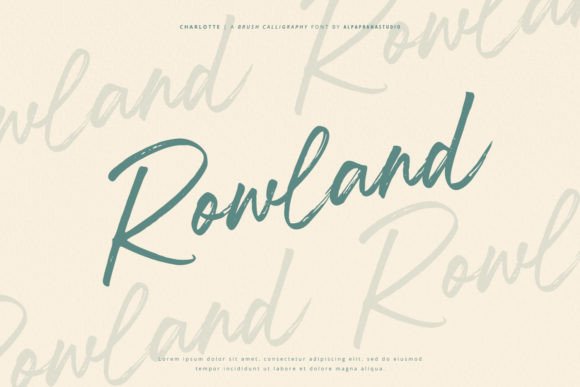 Charlotte Font - Preview 1