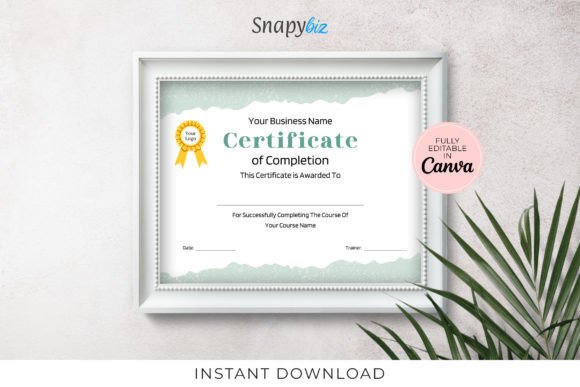 Editable Canva Certificate Template Bundle Bundle · Creative Fabrica