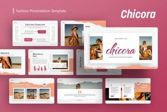 Preview of Fashion Presentation - Chicora fashion presentation template