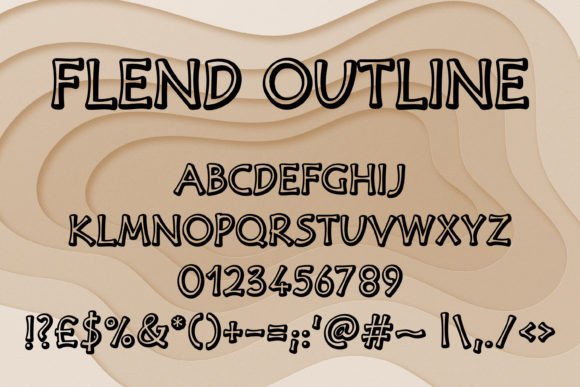 Flend Font - Preview 4