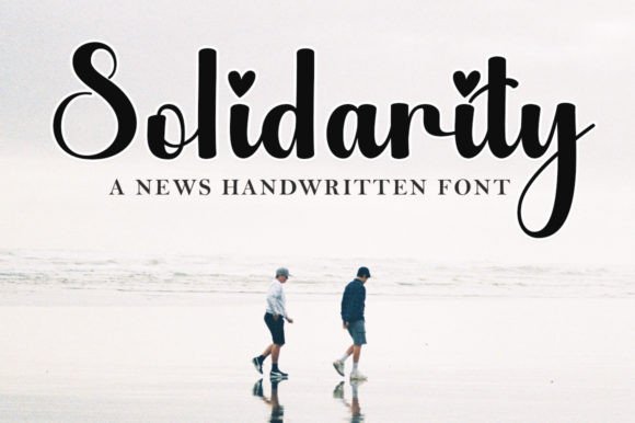 Hand Letter Font - Preview 2