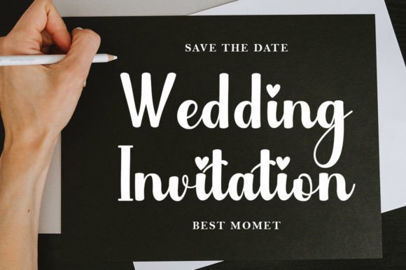 Hand Letter Font - Preview 4