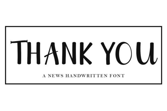 Hand Letter Font - Preview 5