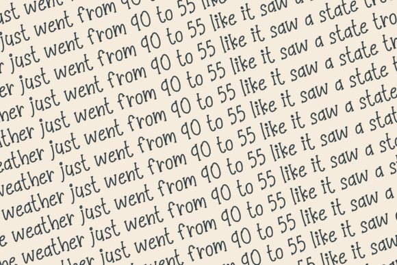 Happy Time Font PNG with transparent background - Preview 3