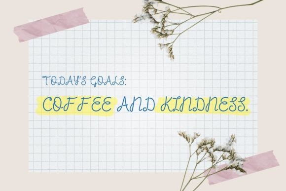 Kissing Rainbow Font PNG with transparent background - Preview 2