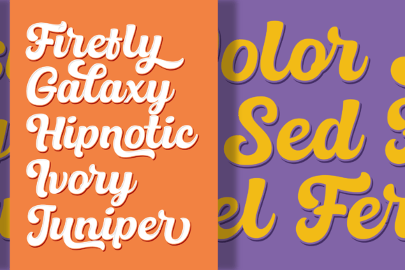 Nadel Script Font PNG with transparent background - Preview 5